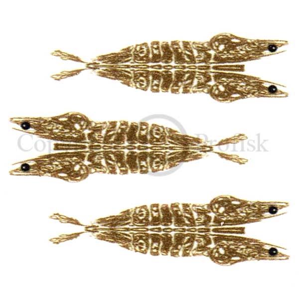 Pro 3D Shrimp Shell Medium. Brown/clear