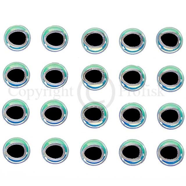 Pupil Eyes Pearl/Black 4 mm