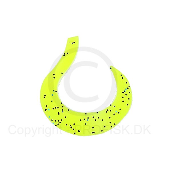 Predator Tails M Chartreuse / Blue glitter