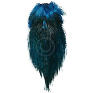 Whiting American Rooster Saddle Kingfisher Blue