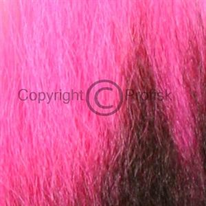 Bucktail stykke - Fl. Pink