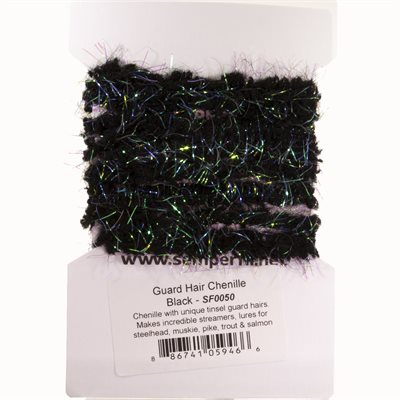 Semperfli Guard Hair Chenille - Black