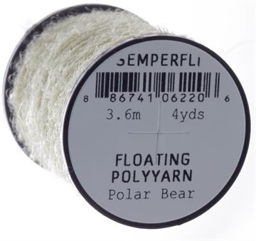 SemperFli Dry Fly Polyyarn Polar Bear