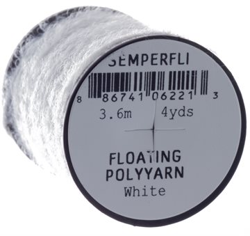 SemperFli Dry Fly Polyyarn White