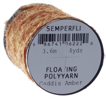 SemperFli Dry Fly Polyyarn Caddis Amber