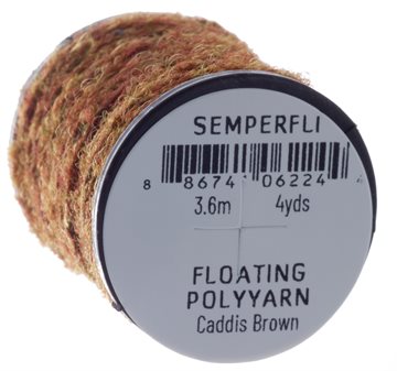 SemperFli Dry Fly Polyyarn Caddis Brown