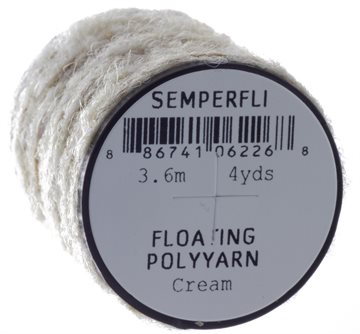 SemperFli Dry Fly Polyyarn Cream