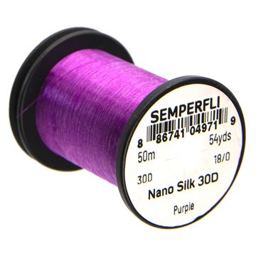 Semperfli Nano Silk Bindetråd 30D 18/0 Purple