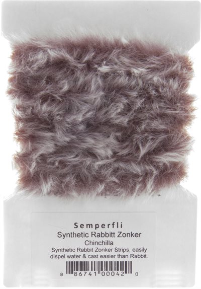 SemperFli Synthetic Rabbit Zonker Chinchilla