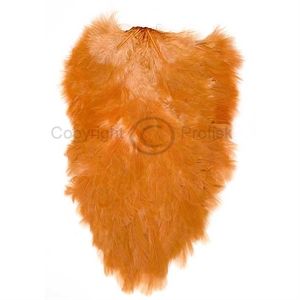 Whiting Hen Saddle Burnt Orange (1/1 nakke)