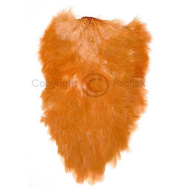 Whiting Hen Saddle Burnt Orange (1/1 nakke)