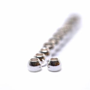 FutureFly Brass Beads 5 mm Silver