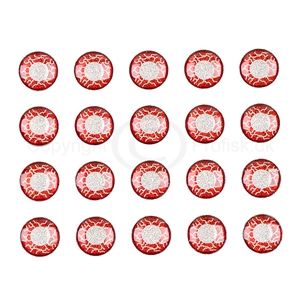 Deer Creek Glo Zombie Eyes 10 mm Red