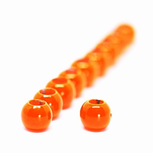 Futurefly Tungsten Bead 4 mm FL. Orange