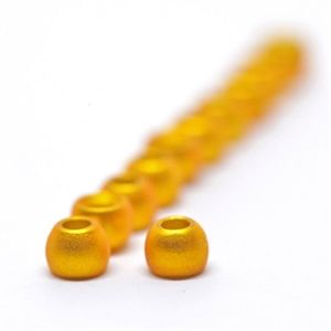 Futurefly Tungsten Bead 4 mm Mat Metallic Yellow