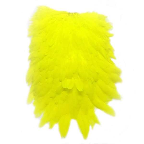 FF Signature Hen Saddle FL.Yellow/Chartreuse