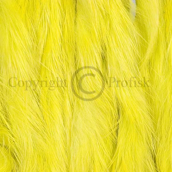 Rabbit Zonker Strips 3 mm. Yellow Chartreuse