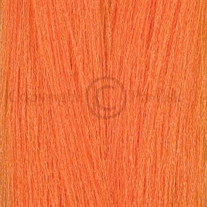 Fluoro Fiber Hanks Hot Orange