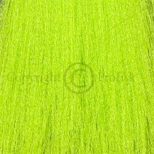 Fluoro Fiber Hanks Chartreuse