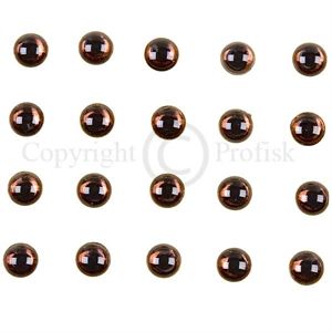 Soft Molded 3D eyes_XS 3mm Brown_