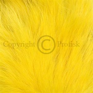 Rabbit Zonker Strips 3 mm. Yellow