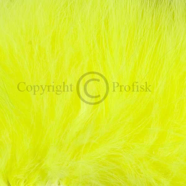 Blood Quill Marabou Fluo Yellow