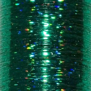 Flat Holographic tinsel S Green