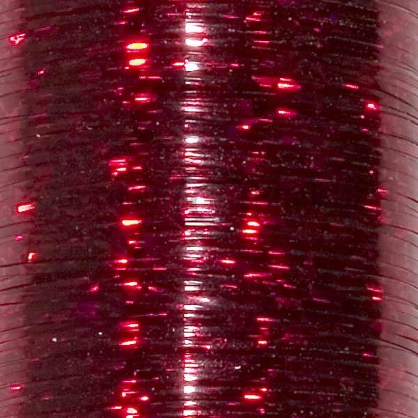 Flat Holographic tinsel.S Red