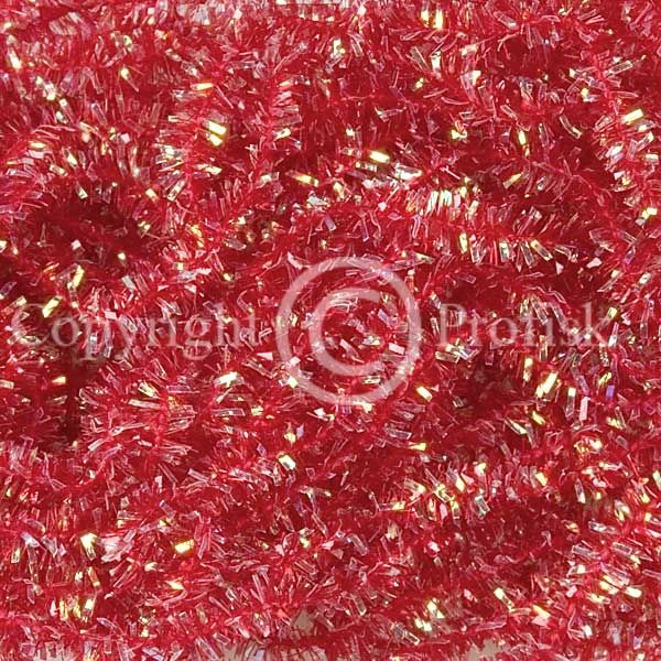 Midge Cactus Chenille 2 mm Red