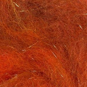 Woolly Sparkle Dub Campfire Redhead