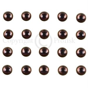 Soft Molded 3D eyes S 4mm Brown