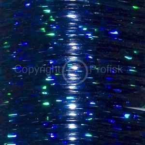 Flat Holographic tinsel S Blue
