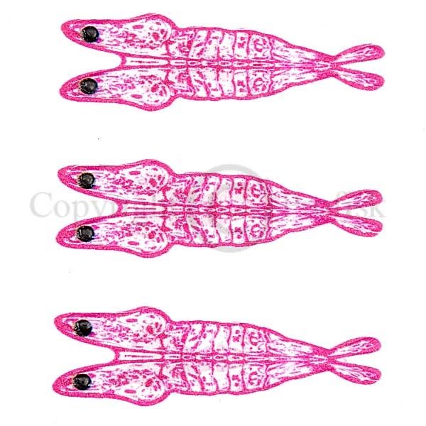 Pro 3D Shrimp Shell X-Smal Clear/Pink