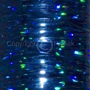 Flat Holographic tinsel M Blue