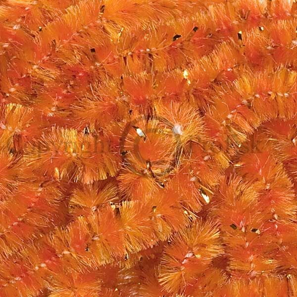 New Age Chenille Orange Crush