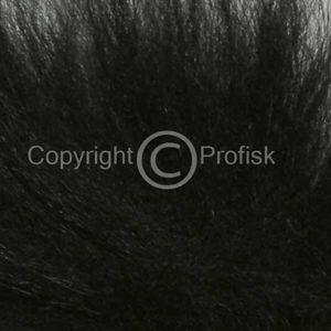 Sølvræv hale Black