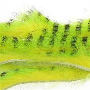 Tiger Barred Strips 3 mm.Black/Chartreuse/Fl.Yello