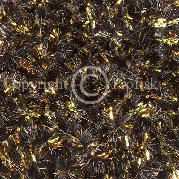 New Age Chenille Copper Gold Black