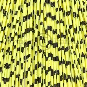 Barred Round Rubber Legs M Yellow/Black