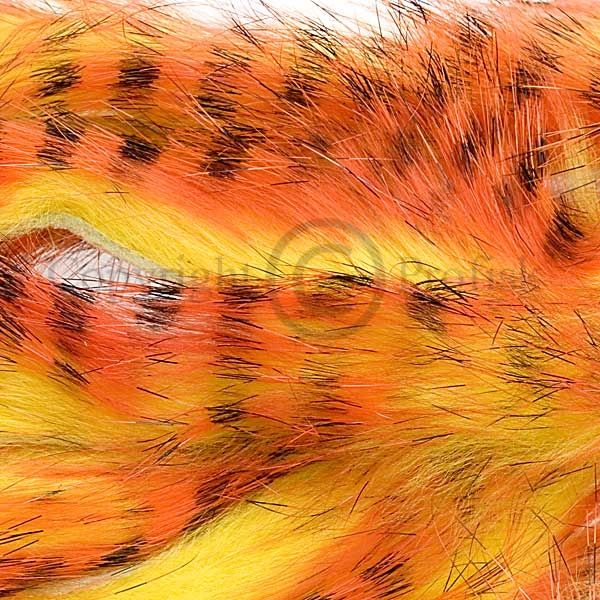 Tiger Barred Strips 3 mm. Black/Orange/Yellow