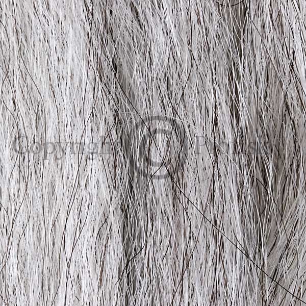 Synthetic Yak Hair Silver Gray