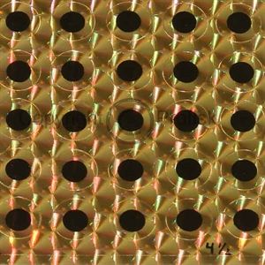 Flat Eyes 44 Gold 9/32 L 7mm.