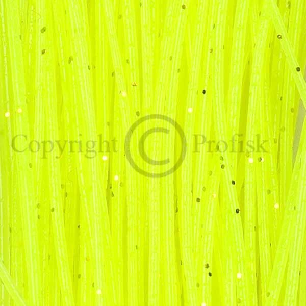 Silicone Micro Mini Legs Chartreuse/Silver Flake