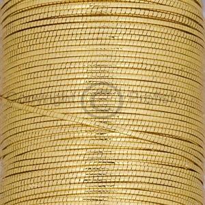 Veevus Oval Tinsel Medium Gold