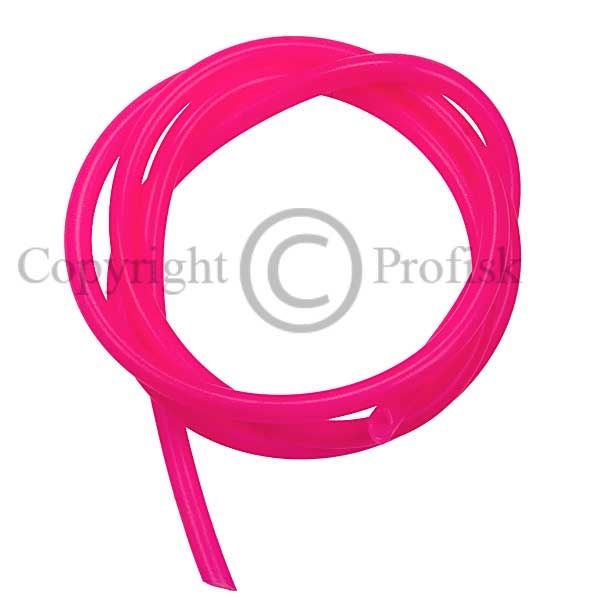 Silicone slange 3/2 mm Fl. Pink
