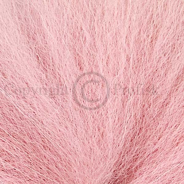 Sølvræv hale Light Pink