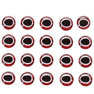 Pupil Eyes Red/Black 8 mm