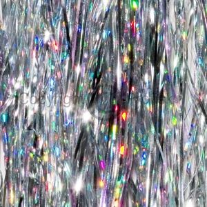 Flashabou mix Pearly Silver