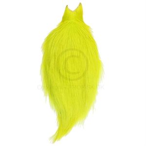Whiting Rooster Spey Bronze Cape Fl.Yellow Chartreuse (1/2 nakke)